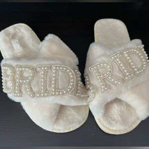 Bride slippers